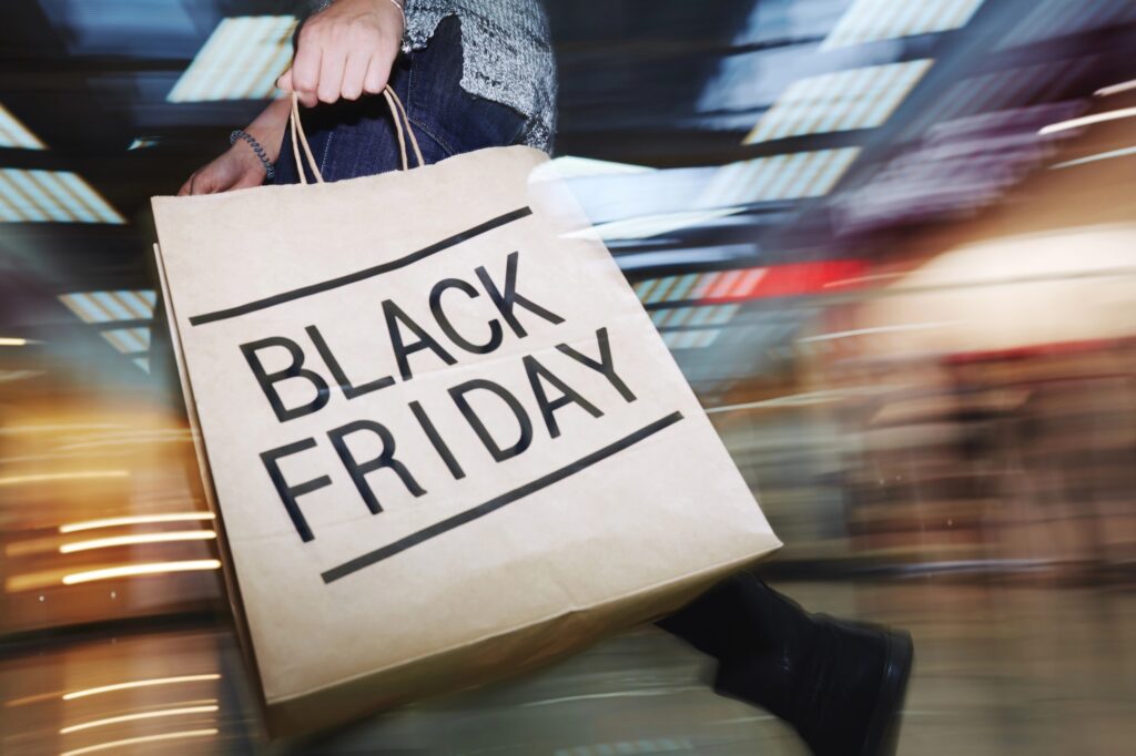 Black Friday shopper